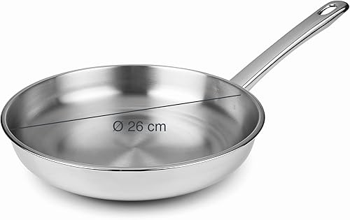 LACOR 40627 Poêle Vitrocor INOX 44 x 27 x 6 cm - Nail Gallerys