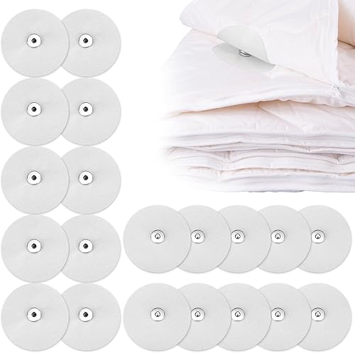 20pcs Boutons-Pression de Couette, Métal Clips de Couette Attache de Couette Pince à Couette Boutons-Pression de Couette à Repasser Empêchent la Couette de Bouger dans la Housse de Couette - Nail Gallerys