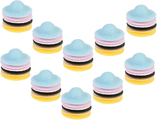 Housoutil 60 Pièces Petit Chapeau de Chapeau Rose Poupée Chapeaux Mignon Chapeau Fete Decoration Fete Ornement de Chapeau Micro Paysage Mini modèle de Parure de Maison - Nail Gallerys