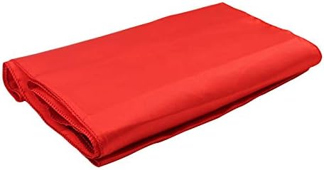 TINWARM Chemin de Table en Satin pour Mariage Festival Fête Décorations 30 x 275CM (Rouge) - Nail Gallerys