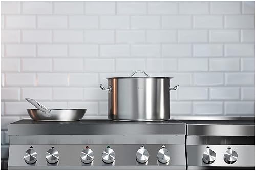 Royal Catering Casserole Induction Fond Rapporté Sandwich Triple (13 L, Ø 30 cm, Avec Couvercle, Inox Aluminium, Poignées Cool Touch) - Nail Gallerys