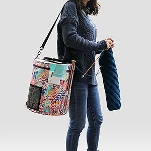 Sac Fourre-Tout pour Le Stockage de la Laine