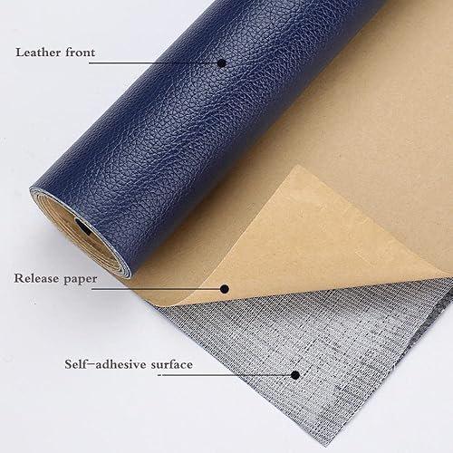 Patch Autocollant Cuir Violet foncé Cuir Patch réparation Autocollant pour canapés, sièges de Voiture, Sacs à Main, Vestes, Patch Autocollant 35X137CM - Nail Gallerys