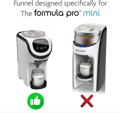 Baby Brezza Formula Pro Mini Entonnoir de rechange et couvercle - Nail Gallerys
