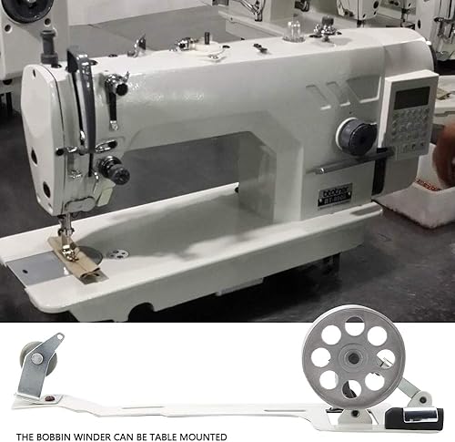 Yuecoom Enrouleur De Canette De Machine à Coudre, Enrouleur De Canette De Petite Roue De Machine à Coudre Industrielle d'acier Inoxydable De 2-1/2' pour Juki Brother - Nail Gallerys