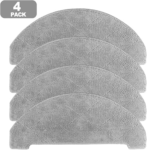 Lot de 10 serpillères de rechange en microfibre pour aspirateur Cleanova W7/W11 - Nail Gallerys