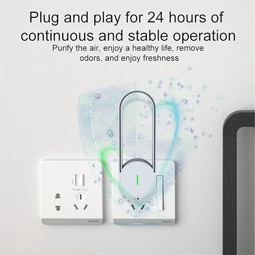Comphic Purificateur d'air USB pour et la Chambre à Coucher, Mode Veille Silencieux, Purificateur d'air, Élimine Les Particules D'Allergie au Pollen et la Poussière E - Nail Gallerys