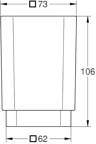 GROHE Selection Cube verre, 40783000 - Nail Gallerys