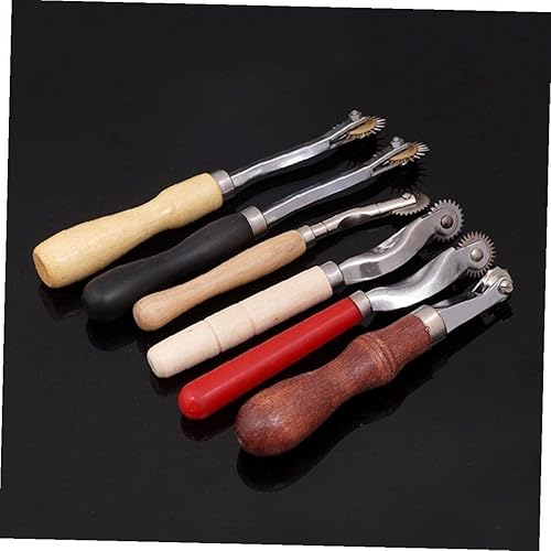 Roue de traçage - Outils de perforation - Encoche de papier - Roulettes de perforation pour cuir - Noir - 18 cm - Nail Gallerys