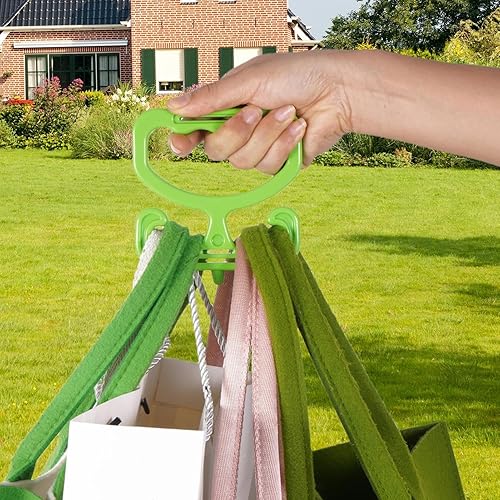 Poignée de transport pour sac de courses, poignées de transport pour sac d'épicerie | Poignée de transport de sac d'épicerie,Les pinces ergonomiques pour sacs d'épicerie pour les objets lourds du seau - Nail Gallerys