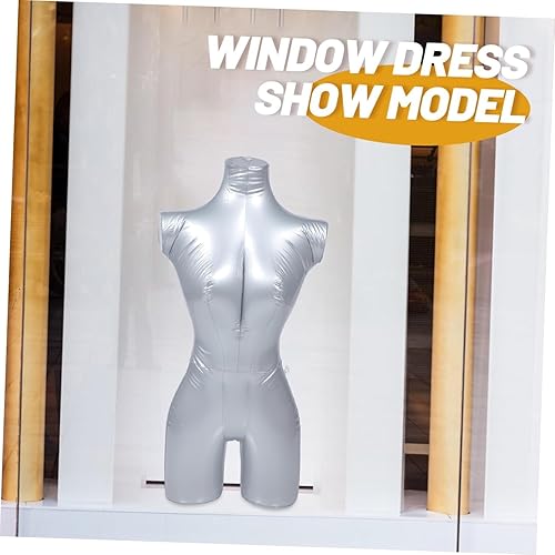 Mannequin Gonflable Féminin, Présentoir de Fenêtre de Vêtements de Corps pour L'affichage de Vêtements Demi-Corps Modèle Bras Torse Haut Chemise Forme Affichage - Nail Gallerys