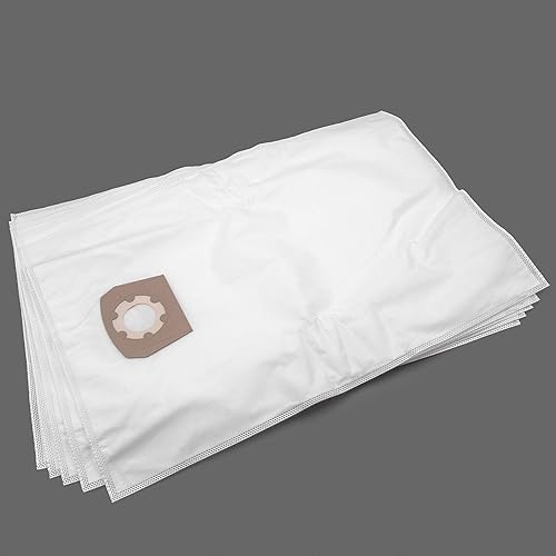vhbw 5x Sacs compatible avec Kärcher NT 27/1 Advanced Professional aspirateur - microfibres non tissées, volume de 30l, 33cm x 27cm, blanc - Nail Gallerys