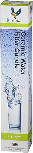 DOULTON W9120650 Sterasyl Cartouche filtrante en céramique pour Eau Potable Filetage BSP 25,4 cm, Blanc - Nail Gallerys