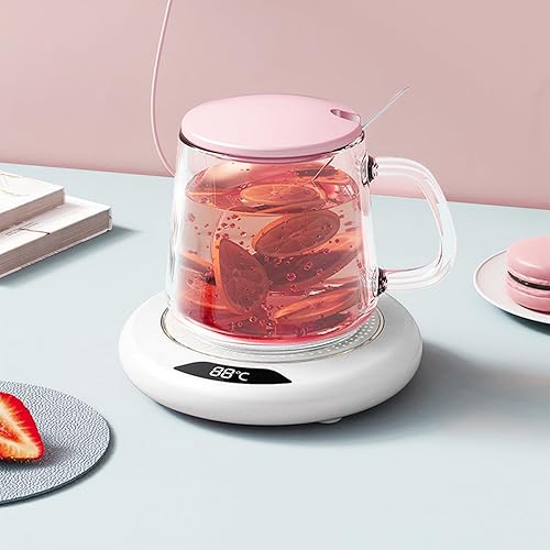 Sollee Chauffe-Tasse à café Chauffe-Tasse électrique Intelligent 20W Chauffe-Boisson électrique avec 3 Niveaux de température pour Le thé, Le Lait et Le café - Nail Gallerys
