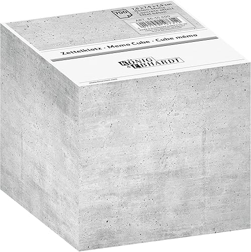 König & Ebhardt Cubes à papier aspect béton - Nail Gallerys