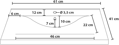 HOME DELUXE - Ensemble de meubles de salle de bain - WANGEROOGE Gris - Grand - comprenant lavabo et accessoires complets - Largeur du lavabo : 60 cm | Ensemble de meubles de salle de bain, meuble de - Nail Gallerys