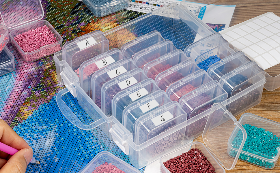 boite diamond painting rangement diamond painting boite de rangement