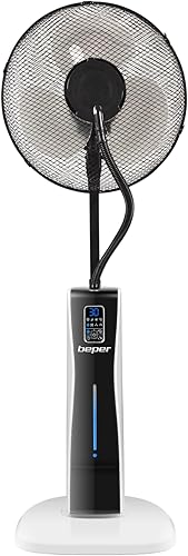BEPER VE.502 Ventilateur Brumisateur avec Minuterie - Brumisateur Ventilateur Terrasse, 3 Vitesses et 3 Modes de Ventilation - Nail Gallerys