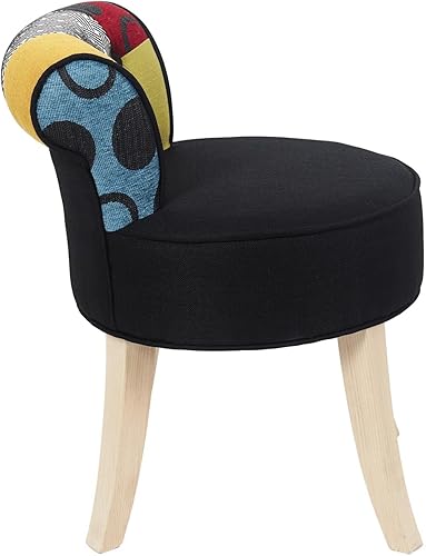 Tabouret Eleonor Patchwork Home Deco Factory - Nail Gallerys