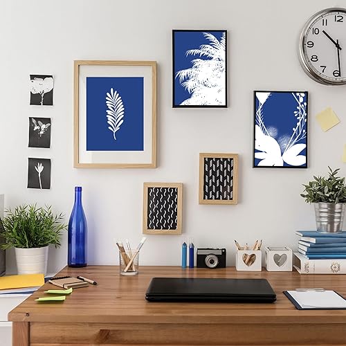 Kit de 32 Cyanotype kit,A5 papier cyanotype, papier à dessin solaire avec panneau en PVC,papier sensible au soleil pour enfants et adultes, projets d'artisanat d'art de bricolage - Nail Gallerys