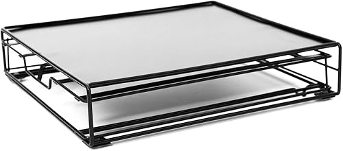 COOK CONCEPT, KA5958, Porte Capsules en Métal Tiroir Compatible Nespresso, Design Élégant et Pratique, Optimise l'espace de Cuisine, Facile à Nettoyer, 75 x 21 x 31 cm, Noir - Nail Gallerys