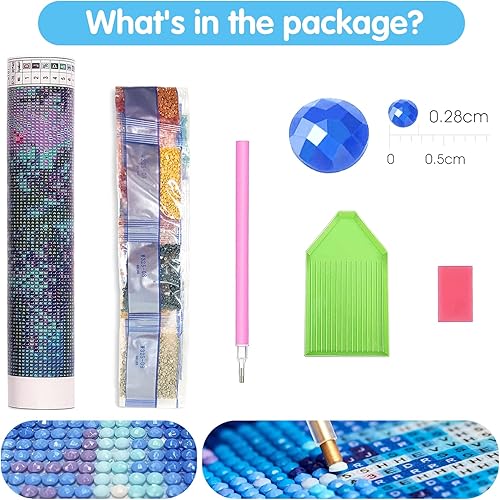 WXZRU 5D Diamond Art Kits for Adults, Jujutsu Kaisen Diamond Painting for Kids, Full Drill Cross Stitch Kit for Beginners Wall Art, 30x40cm nM427 - Nail Gallerys