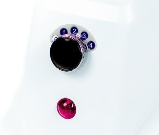 Défroisseur vapeur professionnel 2200 W, puissant et robuste, débit vapeur max. de 50 gr/min, réservoir d'eau 3.3 L Blanc - Nail Gallerys