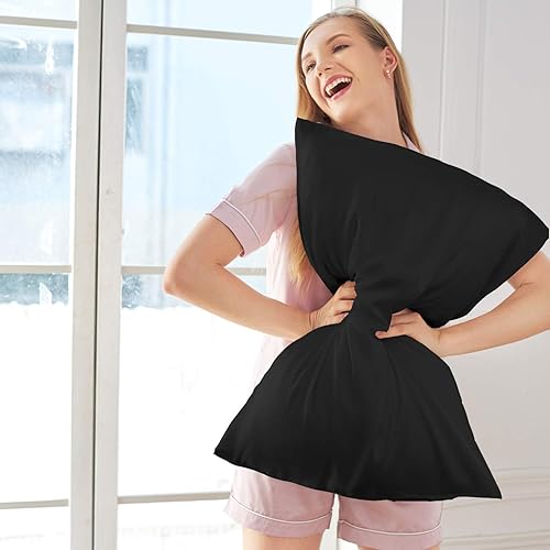 INSSL – Taie d'oreiller en Soie pour Femme, taie d'oreiller en Soie de mûrier pour Les Cheveux et la Peau, Confortable et Respirante Pendant Le Sommeil (Violet, 51 x 66 cm) - Nail Gallerys