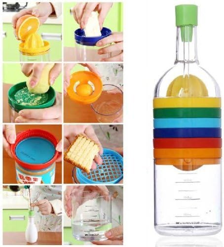 Itian Bouteille 8 en 1 Ustensiles de Cuisine, Outil Multifonction de Cuisine - Nail Gallerys
