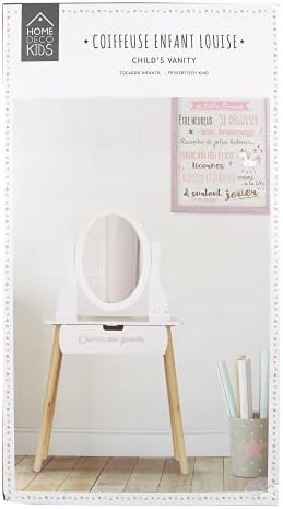 HOME DECO KIDS Coiffeuse Chambre Enfant Fille Miroir Maquillage - Nail Gallerys