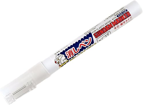 GSI Creos MR.HOBBY GM300 Gundam Erasure Marker, Paint Remover Type, Feutres pour Gunpla, pour enlever la peinture, incolore, fin - Nail Gallerys