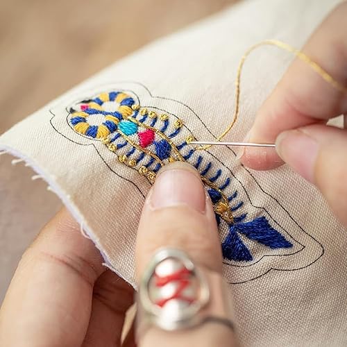 Livre de point à faire soi-même, point de broderie, coloriage, mini kit de couture portable de voyage, livres de couture pour débutants adultes et amateurs de broderie - Nail Gallerys