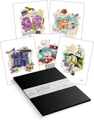 Fanattik Harry Potter Lot de 10 lithographies 36 x 28 - Nail Gallerys