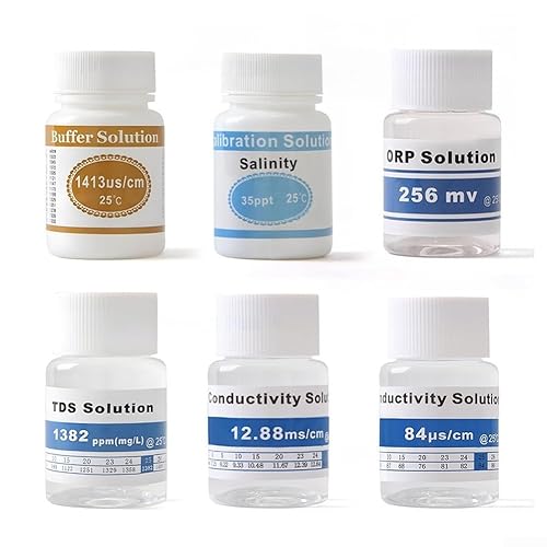 Solution d'étalonnage du pH optimale, conductivité 12 88 mScm, capacité de 25 ml (35 PPT) - Nail Gallerys