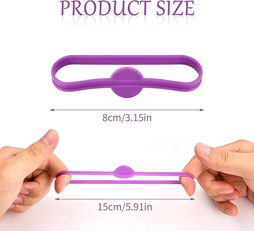 Dokeno 24 Pièces Marqueur de Boisson en Silicone, Marque Verres, Réutilisable Bandes de marqueurs en silicone pour Verre à Vin Bouteille Verre à cocktail et Mariage - Nail Gallerys