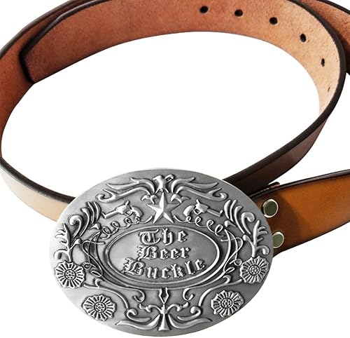 Boucle de Ceinture Porte-canette de bière - Porte-gobelet à Boucle de Plateau de Ceinture de bière,Porte-canettes de Boisson Mains Libres Portable, Porte-Bouteilles Vintage Beer Holster - Nail Gallerys