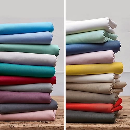 Linnea Housse de Couette uni 280x240 cm 100% Coton Alto Manhattan - Nail Gallerys