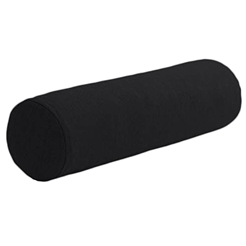 EN AyuL Coussin traversin rond pour la tête, coussin cylindrique en lin pour protection de chevet, canapé, accoudoir, coussin de soutien lombaire (rond - 15 x 50 cm, beige) - Nail Gallerys