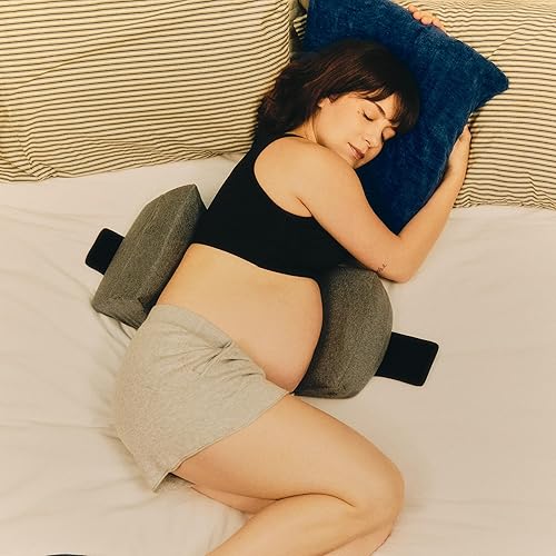 Belly Bandit Oreiller de maternité S.O.S. Sleep on Side - Soutient le dos et le ventre pendant le sommeil - Nail Gallerys
