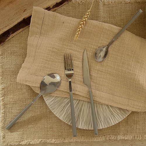 NOVASTYL - Lot 6 fourchettes table colorama 21cm en acier inoxydable gris - 5014135 - Nail Gallerys