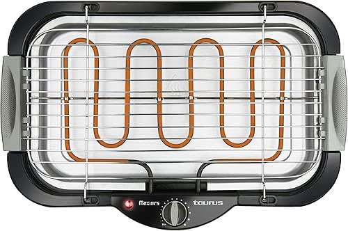 Taurus, Barbecue électrique sur pied etde table MAXIM'S PLUS, 968444, 2000W - Nail Gallerys