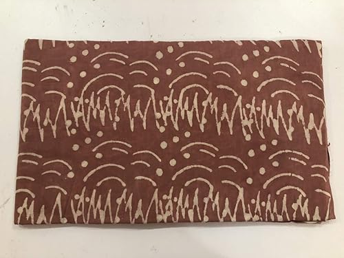 Traditional Jaipur Tissu en coton imprimé par The Yard, tissu indien imprimé pour robe d'été, Kurti, coussin, housse de canapé, écharpe. (5 Yards) - Nail Gallerys