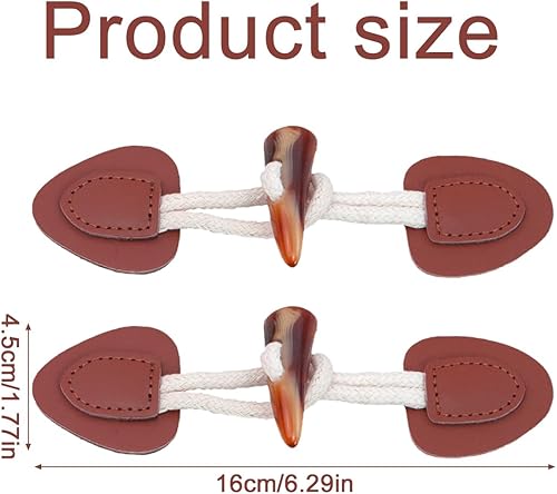 Reccisokz 4 Paires De Boutons De Remplacement Bricolage,Boutons De Pull,Boutons De Sac à Dos,Boutons De Veste Pull,Boutons Noirs - Nail Gallerys