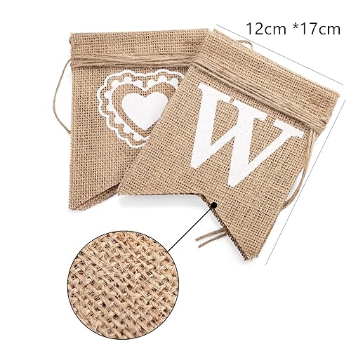 Guirlande de bienvenue en toile de jute - Ballon de bienvenue - Décoration de bienvenue - Guirlande de bienvenue - Bannière décorative en toile de jute pour fête de retour à l'école - Nail Gallerys