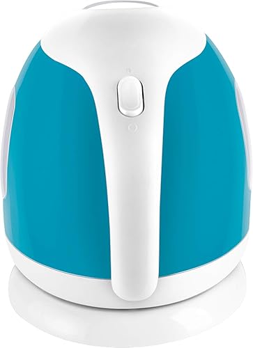 SENCOR SWK 1013OR Bouilloire Électrique Compacte - 1,0 Litre - 1100W - Filtre Anti-Calcaire Amovible Lavable - Blanc/Turquoise - Nail Gallerys