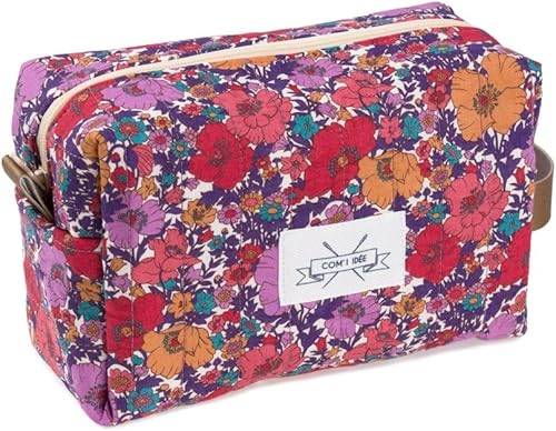 Com'1 Idée Kit Couture Trousse de Beauté Anniversaire Liberty Meadow Song | Niveau Intermédiaire | Fabrication Française. Color : Multicolore - Nail Gallerys