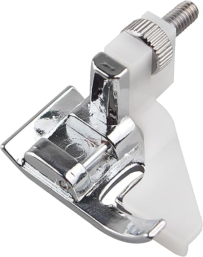 Jopto 2 Pièces Pied de biche Universel pour Ourlet Invisible pour Machine à Coudre à Tige Basse Singer, Brother, Janome, Toyota, Babylock, Elna, Euro-Pro, Simplicity (Snap-on) - Nail Gallerys