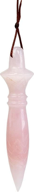 Pendule Thot en Quartz Rose - Nail Gallerys