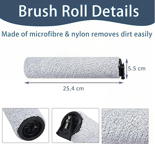 AVAENZO Accessoires pour Eureka NEW400, 2 rouleaux de brosse, 6 filtres en coton pour aspirateur eau et poussière - Nail Gallerys