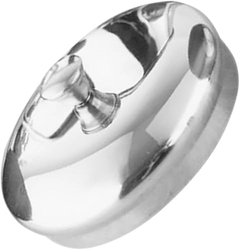 POPETPOP Couvercle de Tasse Acier Inoxydable Design Rond Étanche pour Tasses Bocaux Protection Poussière Éclaboussures - Nail Gallerys